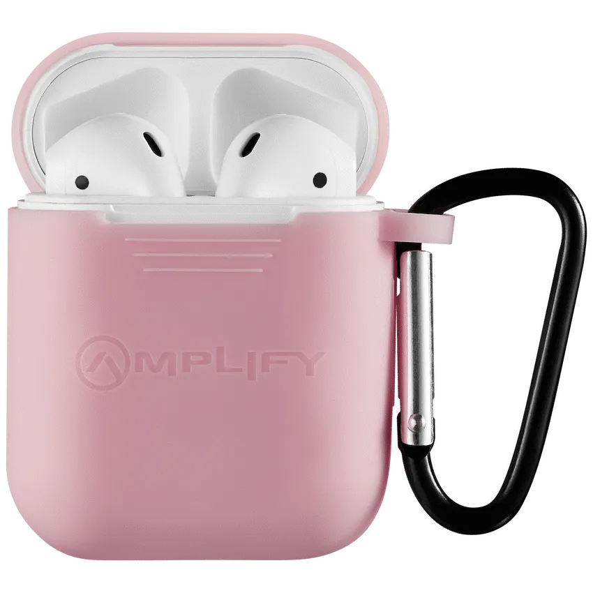 Amplify Buds Series True Wireless Earphones with Silicone Accessories - Pink