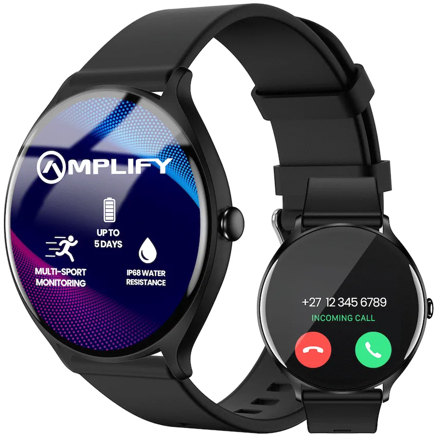 Amplify Compete Series Smart Watch - Black