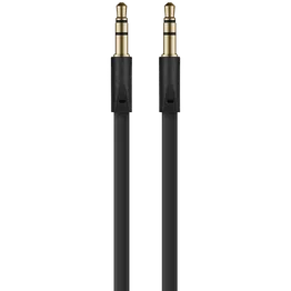 Volkano Slim Series Aux Cable 2m - Black