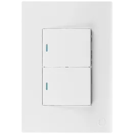 Ellies 2 Lever 1 Way Switch 2x4 (60mmx100mm) -WT