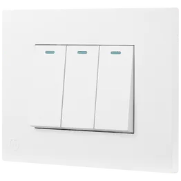 Ellies 3 Lever 1 Way Switch 2x4 (60mmx100mm) -WT