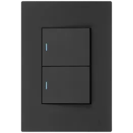 Ellies 2 Lever 2 Way Switch 2x4 (60mmx100mm) -BK