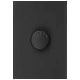 Ellies Dimmer dial switch 2x4 (60mmx100mm) -BK