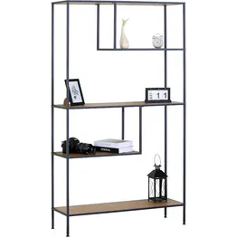 Everfurn Felix Bookshelf - Oak