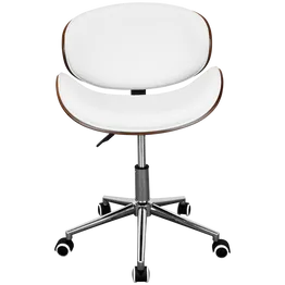 Amos Mid Back Office Chair - White