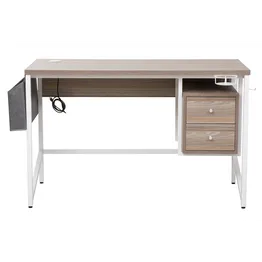 Everfurn Premium Baquil Smart Desk, 2 x 3.1 USB Ports