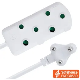 Ellies Side by Side Heavy Duty Extension Lead - 3m