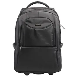 Kingsons Prime 15.6 inch Laptop Trolley Backpack - Black