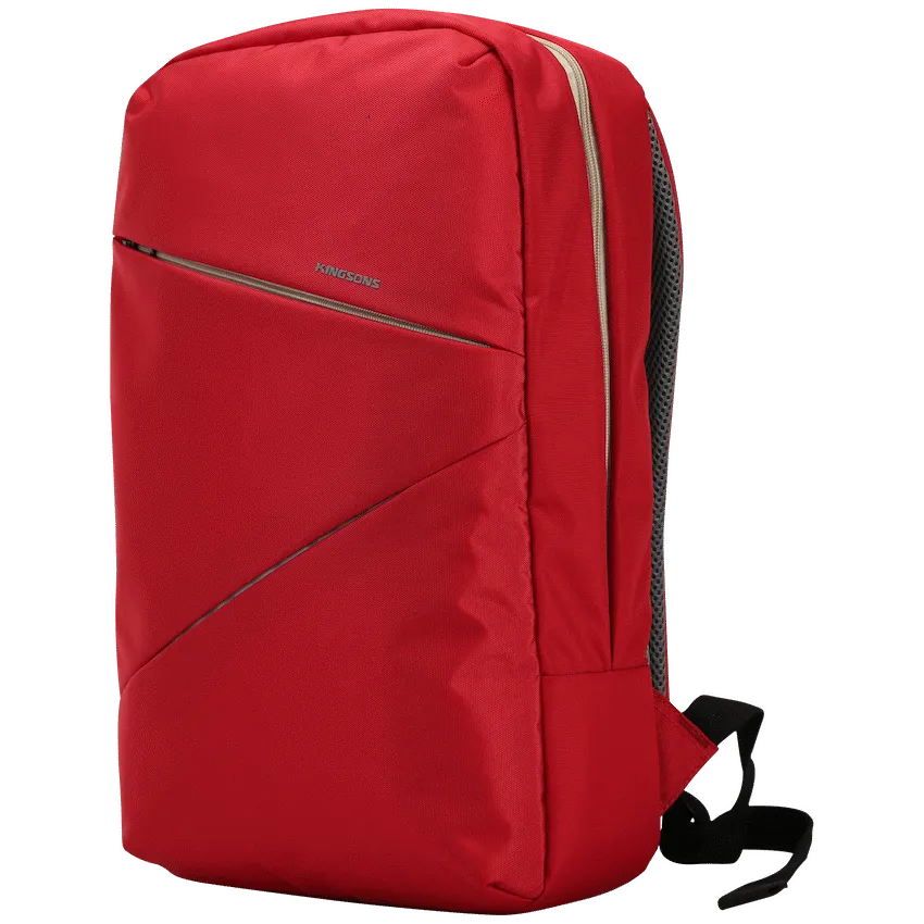 Kingsons Arrow Series Laptop Backpack Red