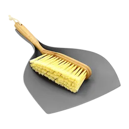 Legend Bamboo Brush & Dustpan Set ( Order in Qty of 6)