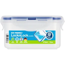 LocknLock Rectangular Airtight Container 470ml ( Order in Qty of 6)