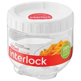 LocknLock Interlock container 500ml wt ( Order in Qty of 6)