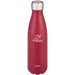 Snappy Stainless Steel Vacuum Bottle 500ml Cherry ( Order in Qty of 6)