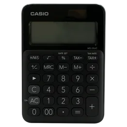 Casio MS-20UC - Desktop Calculator 12-Digit - Black