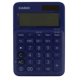 Casio MS-20UC - Desktop Calculator 12-Digit - Purple