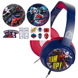 Marvel Spider-Man Wired Headphones with Stickers