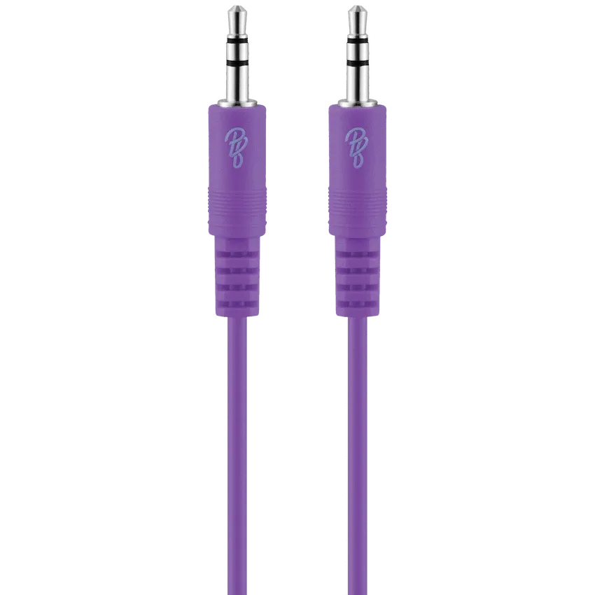Pro Bass Unite Series - Boxed Auxiliary Cable - Purple