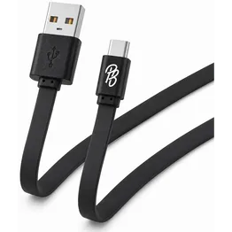 Pro Bass Energize Series Packaged USB to Type-C Cable 1.2m - Black