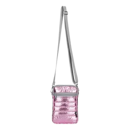 Quest Puffer Cross Body Bag - Pink