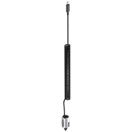 Rocka Flexi Plus Series MFI Lightning Cable with Car Charger - Black/Silver