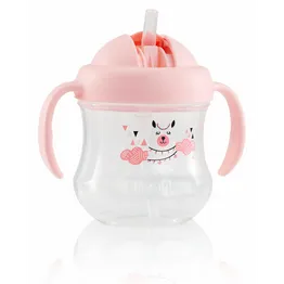 Pigeon Mag Mag Straw Cup - Matte Pink