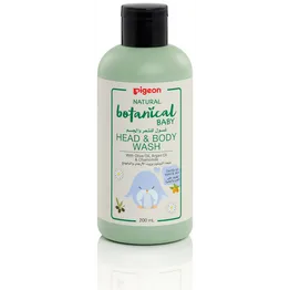 Pigeon - Head and Body Wash 200ml Natural Botanical