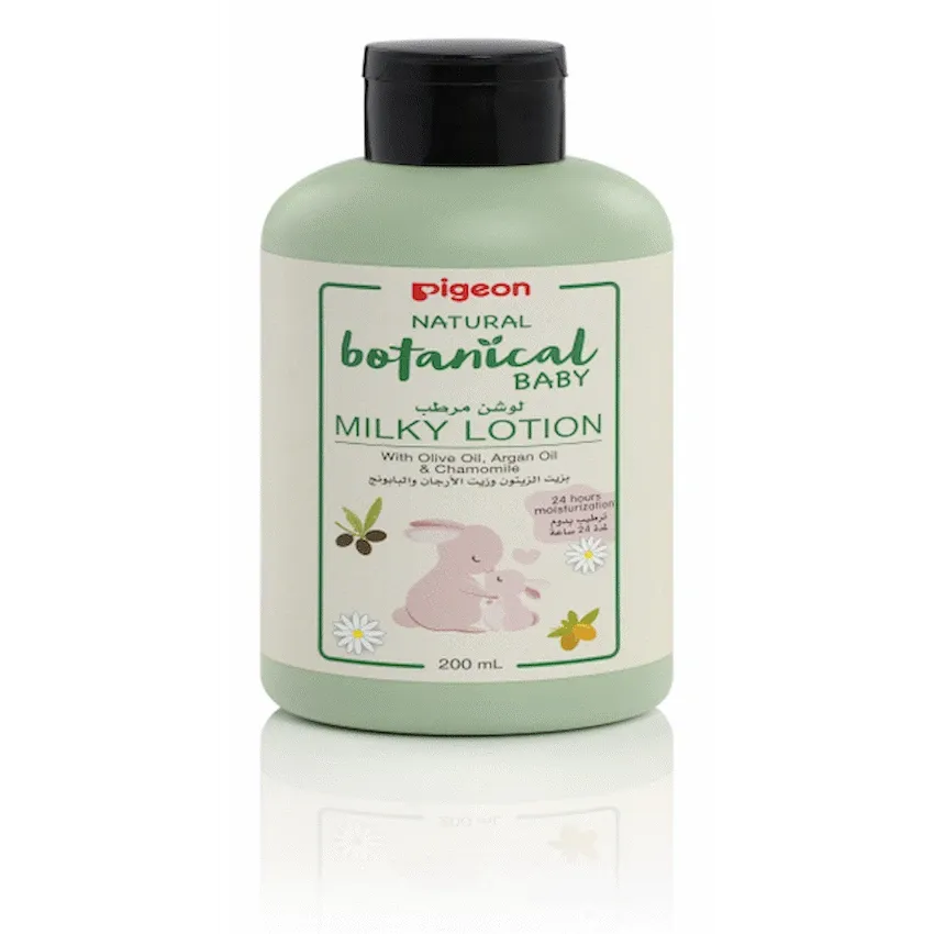 Pigeon - Milky Lotion 200ml Natural Botanical