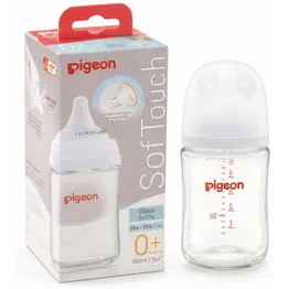 Pigeon Softouch Glass Nursing Bottle 160ml