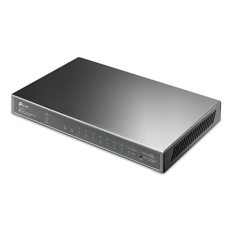 TP-Link SG2210P JetStream 10-Port Gigabit Smart Switch with 8-Port PoE+