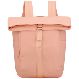 Supanova Rolltop 15.6 inch Laptop Backpack Peach