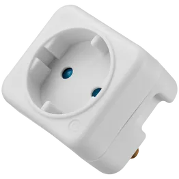 Switched 1-Way Schuko Adaptor