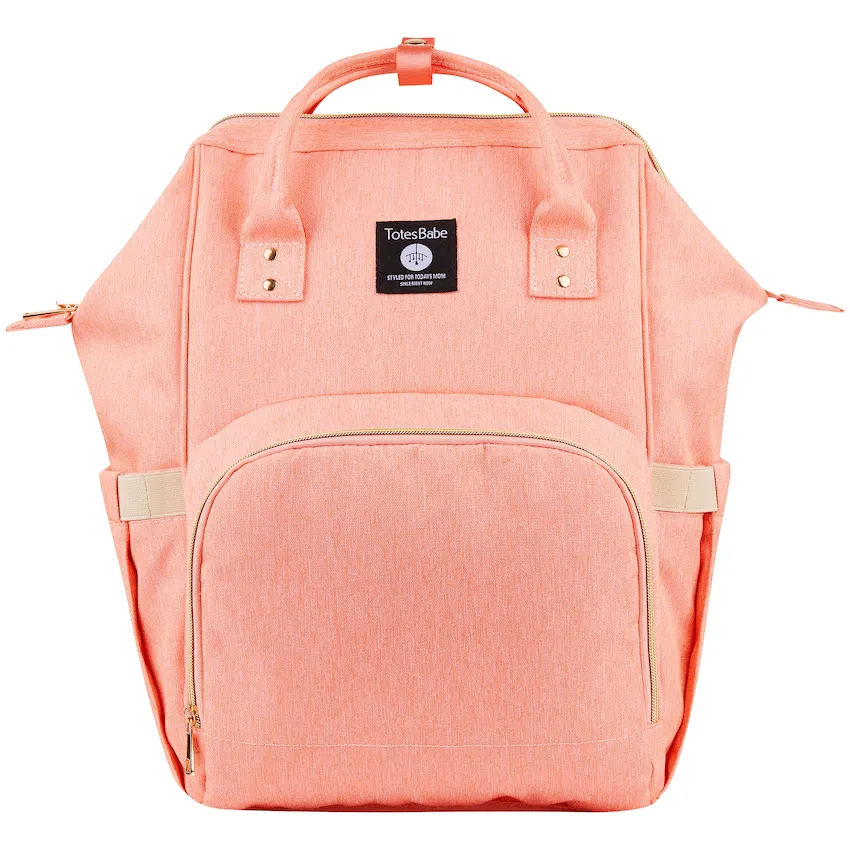 Totes Babe Alma 18l Diaper Backpack - Peach