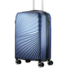 Travelwize Quartz PP 66cm 4-Wheels Spinner Luggage - Navy