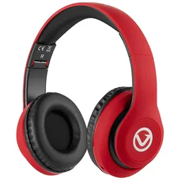 Volkano Impulse Series Bluetooth Headphones - Red