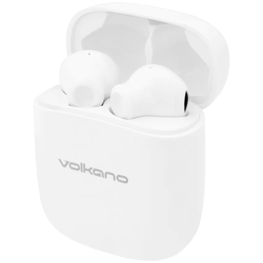 Volkano Buds X 2.0 Series True Wireless Earphones - White