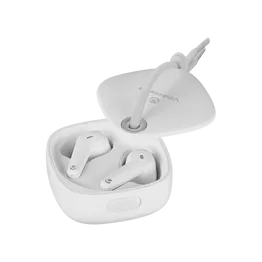 Volkano Ore Series True Wireless Earphones with Charging Case - White