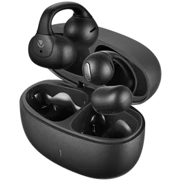Volkano Blitz Series Clip OWS Earphones with Wireless Charging - Black