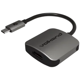 VolkanoX Core HDMI Series USB Type-C to 4K HDMI Converter - 10cm - Charcoal
