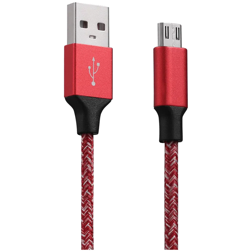 Volkano Fashion Series Micro USB Cable 1.8m Assorted