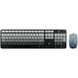 Volkano Prism Series Bluetooth Wireless Keyboard and Mouse - Grey
