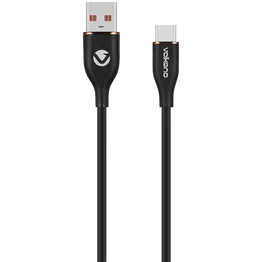 Volkano Flexi Series USB to Type-C 2.5m 30w - Black