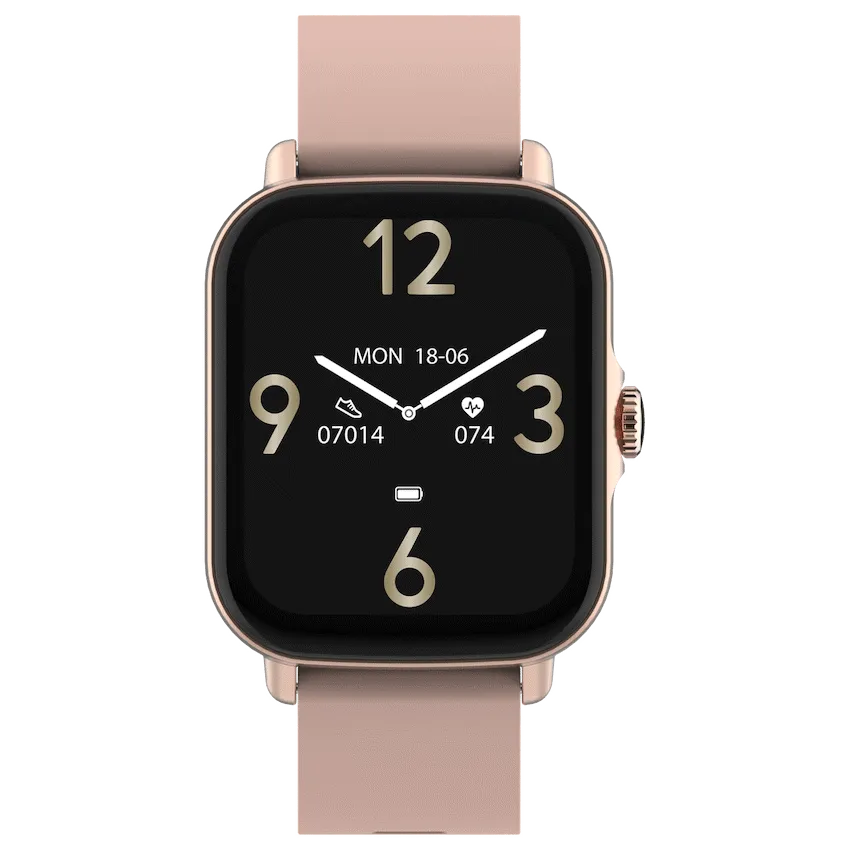 Volkano Active Tech Serene series Watch with heart rate monitor - Gold