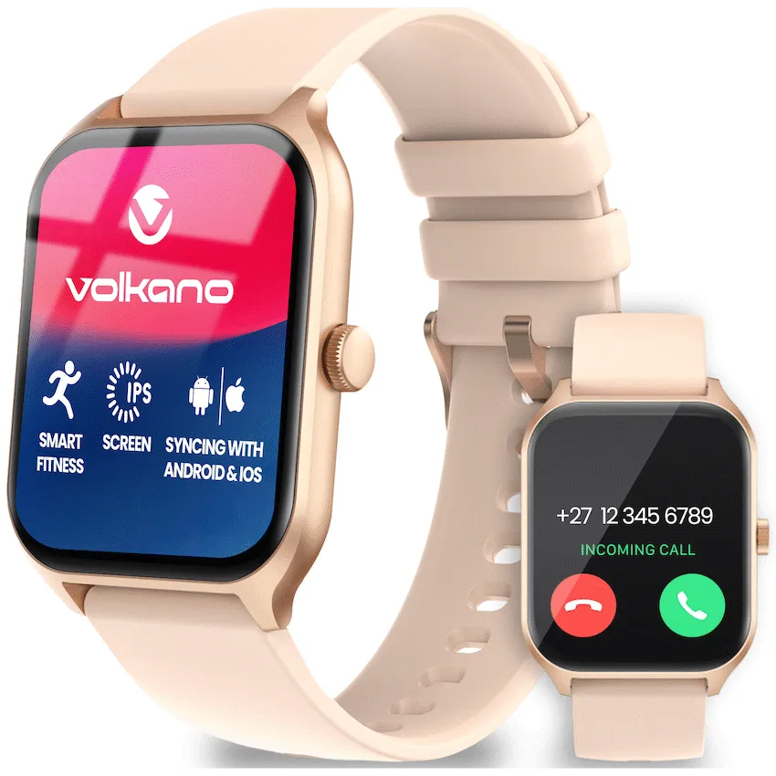 Volkano Life Series Smart Watches - Gold