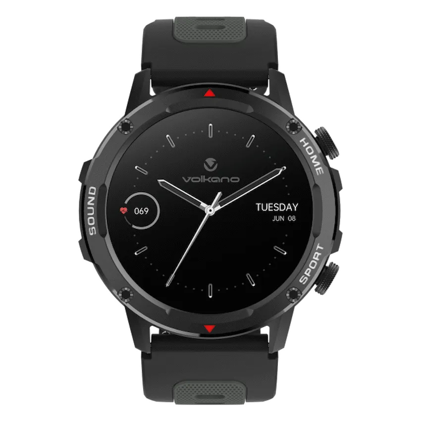 Volkano Power Series Smart Watch - Black