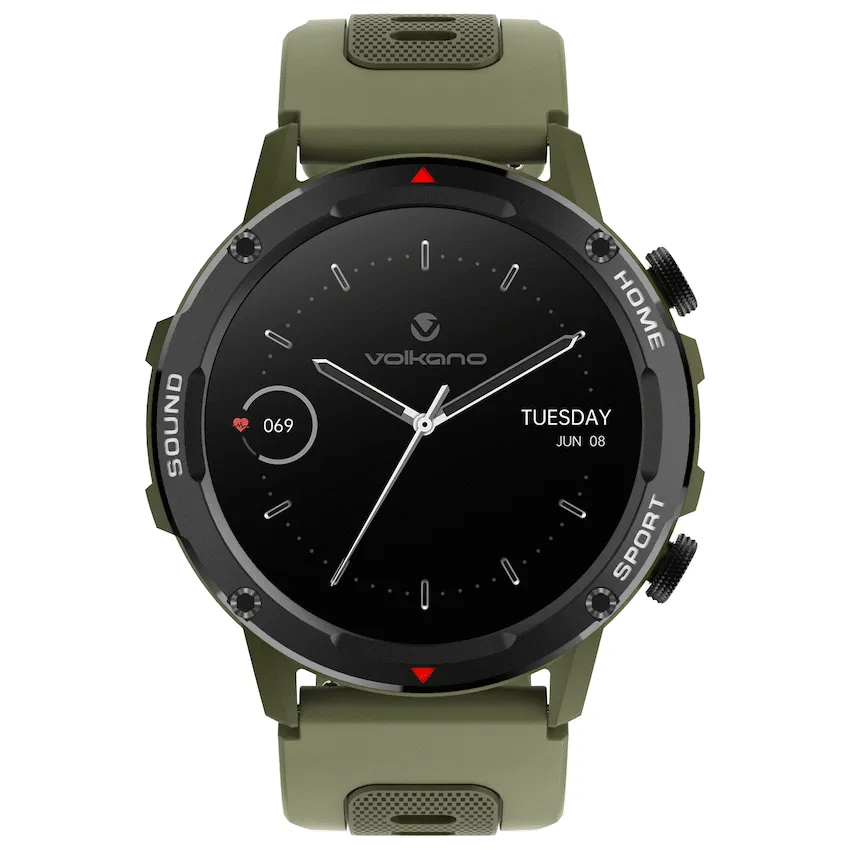 Volkano Power Series Smart Watch - Green