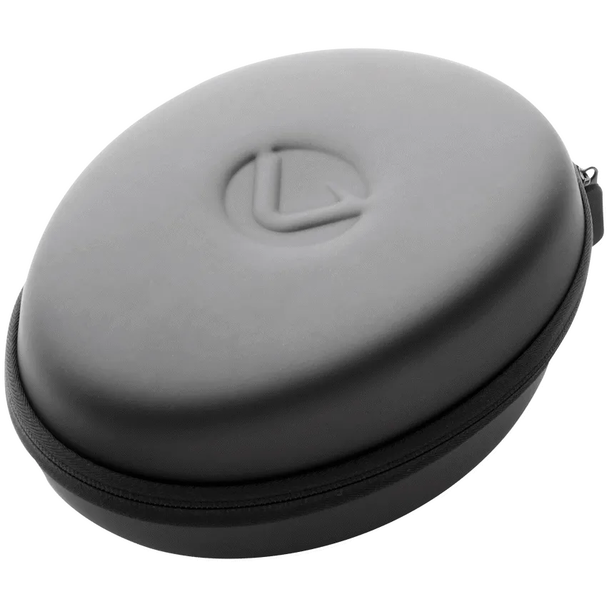 Volkano Shell Elliptical Headphone Case - Black