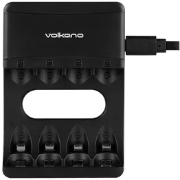 Volkano Extra Series 4-Battery Recharger AA/AAA