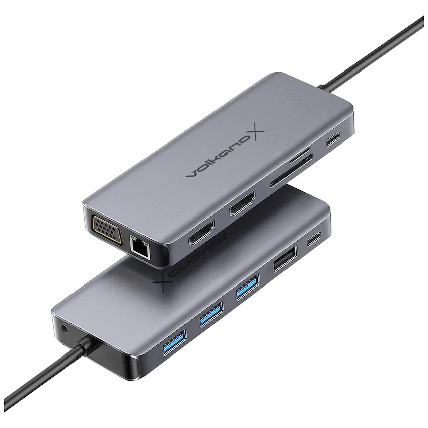 VolkanoX Core Multi Duo 13-in-1 Type-C Hub