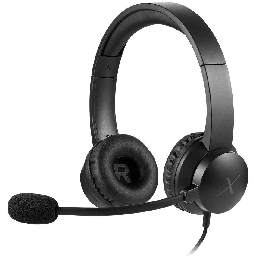 VolkanoX Chat Mk2 Series Wired USB Headset - Graphite
