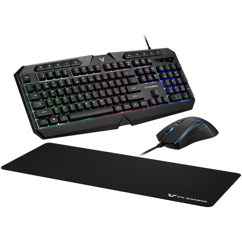 VX Gaming Helios Series 3-in-1 Gaming Combo